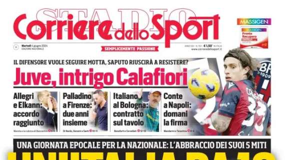 Corriere dello Sport: “Conte a Napoli: domani la firma”