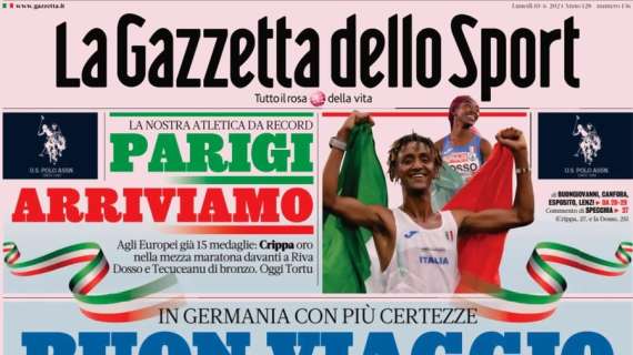 Gazzetta: “Italia, buon viaggio”