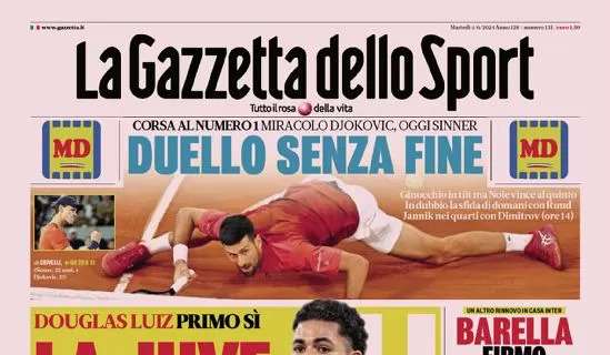 Gazzetta: “La Juve fa il colpo Douglas Luiz!”