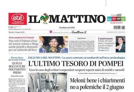 Il Mattino: “Nel tesoro rubato a Diego anche gioielli e diamanti per 1mld di lire”
