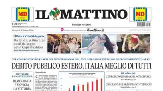 Il Mattino: “Di Lorenzo, il veto di Conte: ‘Decisivo nel mio Napoli’”