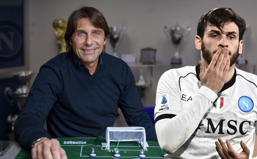 Rai – Kvara verso il rinnovo: maxi ingaggio con clausola. Conte andrà a trovarlo durante gli Europei