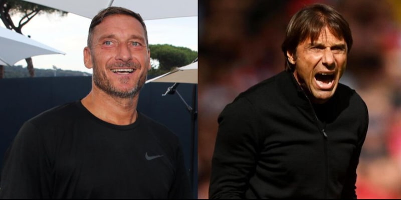 Totti incorona Conte: “Con lui il Napoli proverà a vincere il campionato”