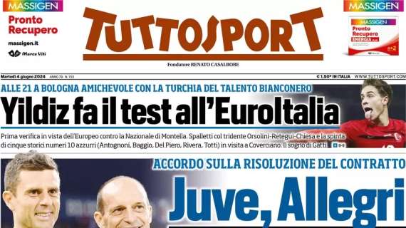Tuttosport: “Conte-Napoli. C’è la firma. Per tre anni”