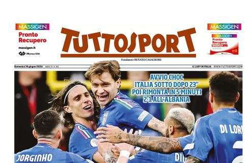 Tuttosport: “Sbarellati!”