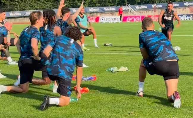 Conte, preparazione modello Olimpiadi: a Dimaro si lavora 5-6 ore al giorno