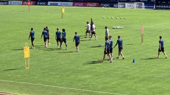 Dimaro, day 5: sessione mattutina, palestra ed esercizi atletici in campo
