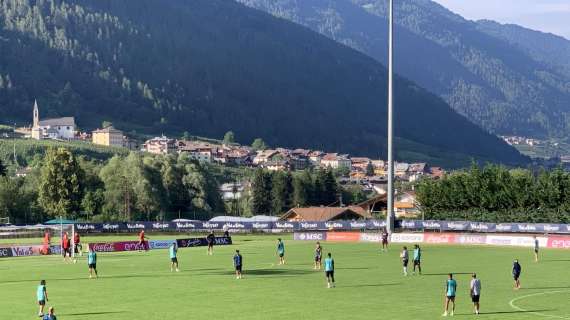 Dimaro, day 5: sessione mattutina, squadra in palestra, in campo solo i portieri