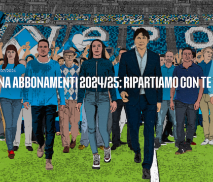 Mercoledì parte la campagna abbonamenti del Napoli