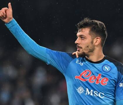 Napoli, Gaetano andrà via. Su di lui Cagliari e Parma (Di Marzio)