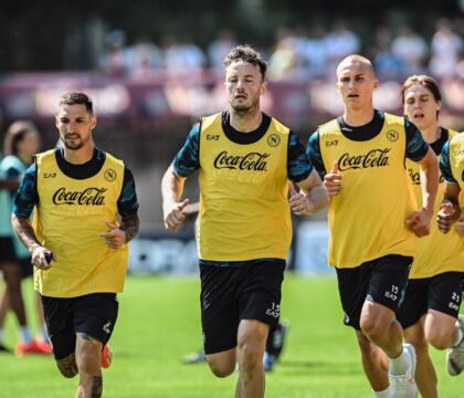 Napoli, report dell’allenamento: Anguissa torna in gruppo