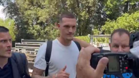 Rafa Marin arrivato a Villa Stuart: cominciano le visite mediche
