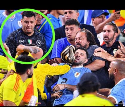 Uruguay-Colombia, tra le botte da orbi spunta anche una maglia del Napoli (e no, non è di Olivera)