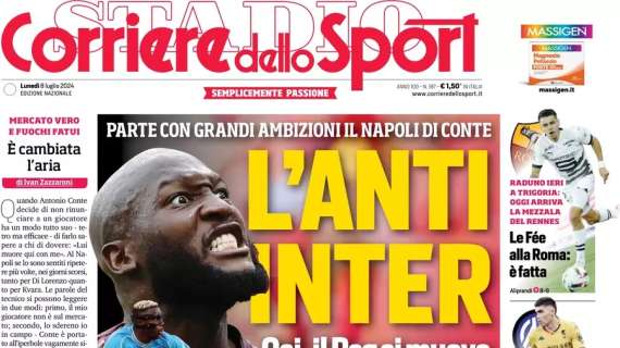 Cds: “Il Napoli è l’anti-Inter: Lukaku pista calda, Psg su Osimhen”