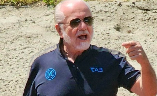 De Laurentiis ieri non è più andato tra i tifosi sugli spalti. Il motivo