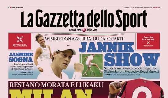 Gazzetta: “Milan prendi il 9. Restano Morata e Lukaku”