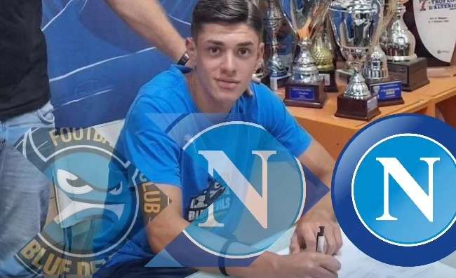 Napoli, preso Giacomo Barretta. Oltre 20 gol per il baby esterno d’attacco