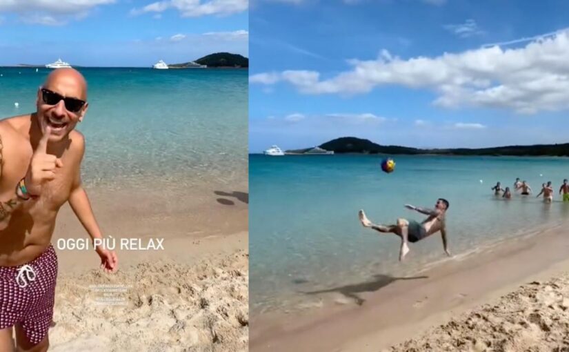 Politano show, rovesciata in Sardegna con… telecronaca di ‘Decibel’ Bellini! | VIDEO