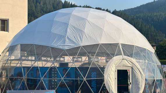 Un’altra novità di Dimaro: l’igloo store con i prodotti SSC Napoli