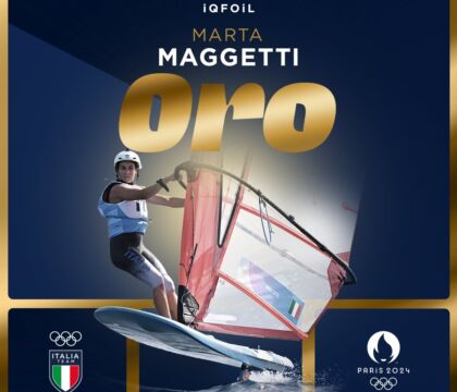 Dal mare arriva la sesta medaglia d’oro per l’Italia con Maggetti nella vela