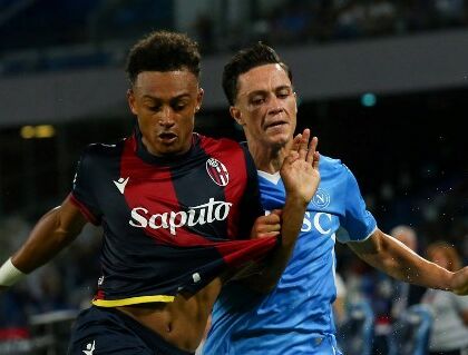 Il Napoli di Conte gioca già come se avesse Lukaku, ma per ora c’è Raspadori (Gazzetta)