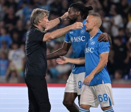 Il Napoli è senza centrocampisti: domenica si gioca e non ci sono sostituti per Lobotka e Anguissa