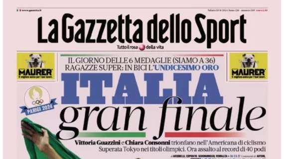 La Gazzetta dello Sport: “Juve, Nico dice sì. Milan, sbarca Emerson”
