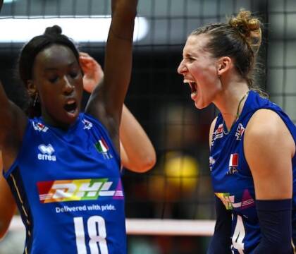 L’Italia di Velasco a una passo dalla finale: due set avanti sulla Svizzera (già battuta ai gironi)