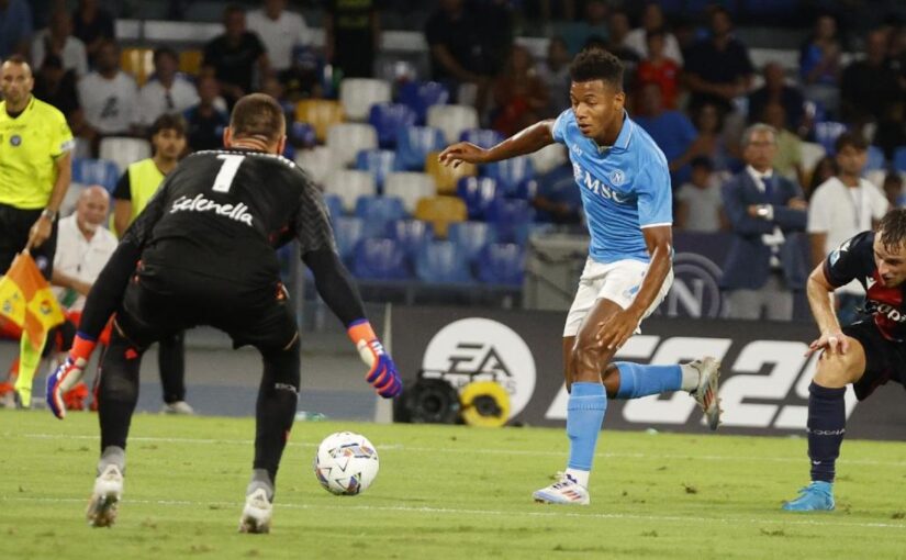 Napoli-Parma 0-1: Neres prende il posto di Politano