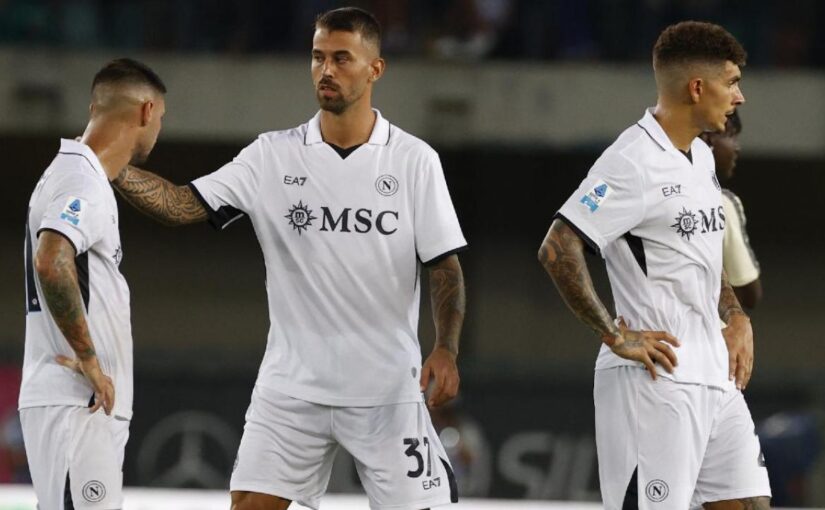 Napoli-Parma 0-1: Spinazzola prende il posto di Olivera