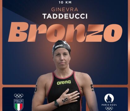 Olimpiadi, l’Italia già a medaglia: è bronzo per Taddeucci nella 10 km di nuoto in acque libere