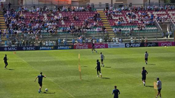 Castel di Sangro, day 14: sessione mattutina, lavoro atletico e tecnico-tattico per gli azzurri. Osimhen c’è!