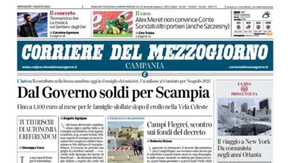 CdM – Meret non convince Conte: c’è la suggestione Szczesny