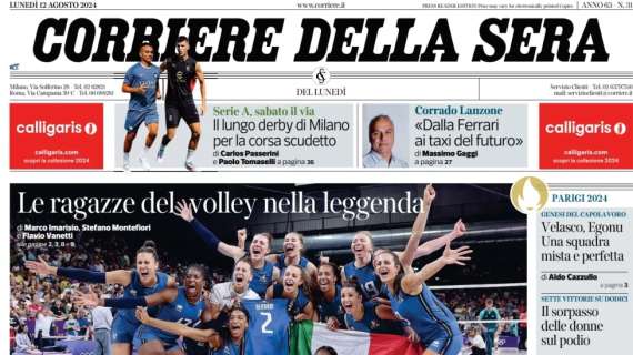 Corsera: “Serie A, il lungo derby di Milano per la corsa scudetto”
