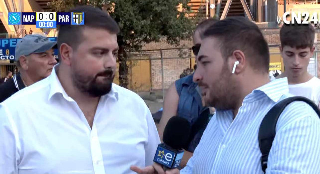 DIRETTA VIDEO – Napoli-Parma, il pre partita coi tifosi all’esterno del Maradona
