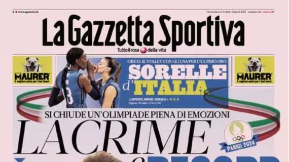 Gazzetta dello Sport: “Conte, che brividi!”