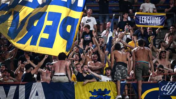Napoli-Modena, oltre 500 tifosi emiliani al Maradona. Bisoli: “Risposta importantissima”
