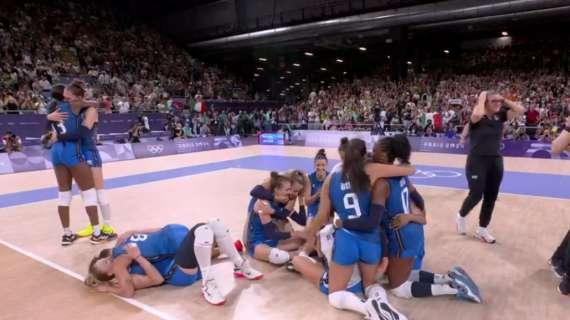 Oro storico per l’Italvolley femminile a Parigi! Che gioia per la napoletana De Gennaro
