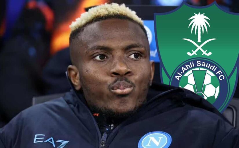 RMC – Salvo un’offerta enorme dell’Ah-Ahli prima di lunedì, Osimhen resterà al Napoli questa stagione