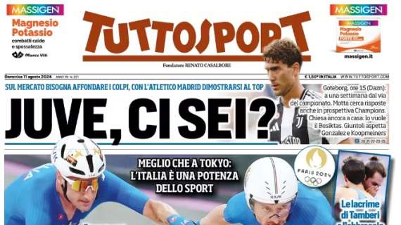 Tuttosport: “Grazie Meret, Conte passa solo ai rigori”