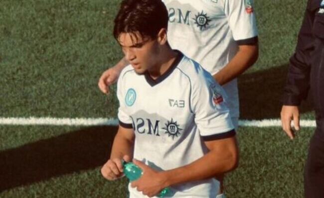 Alfonso De Luca ha firmato con il Napoli. Primo contratto da professionista
