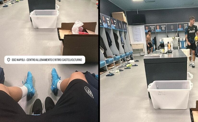 Una giornata sotto gli occhi di Conte: allenamento congiunto con la Primavera del Napoli | FOTO