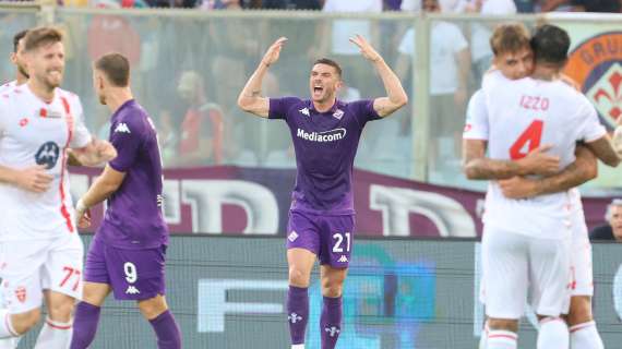 Da 0-2 a 2-2: un altro pareggio per la Fiorentina, Monza ripreso al 96′!