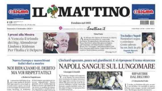Il Mattino: “Raspadori segna e convince: Conte ora ha un Jack in più”