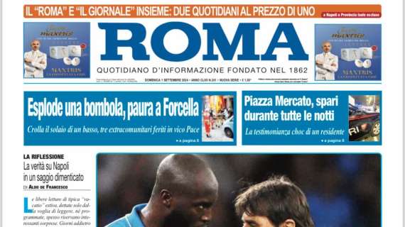 Il Roma celebra il Napoli: “E’ subito Big-Rom!”