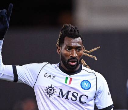 Anguissa: «All’intervallo Conte ci ha detto di di stare tranquilli e giocare come sappiamo. Non ha urlato»