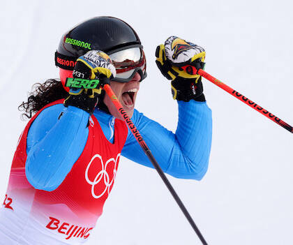 Brignone prima nello Slalom Gigante di Soelden: «Oggi sono più forte di testa»