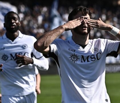 Che goduria il Napoli bonipertiano: 1-0 a Empoli su rigore con un tiro in porta. Al circo andateci voi