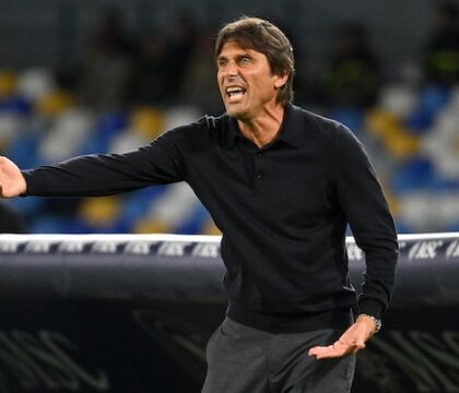 Conte: «Spiace per l’infortunio di Lobotka, ma ho piena fiducia in Gilmour che lo sostituirà»