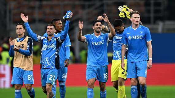 Corsera – Da San Siro escono sentenze: Napoli favorito per lo scudetto